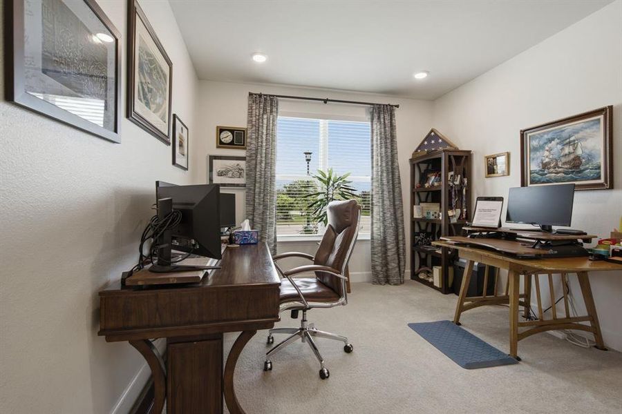 Furnished interior view inside a new home in , Denton (Image 5).