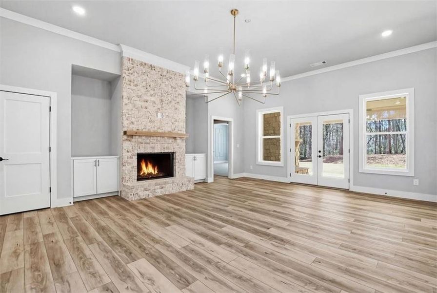 Spacious, unfurnished interior of a new home in , Clarkesville (Image 47). Spacious, unfurnished interior of a new home in , Clarkesville (Image 47).