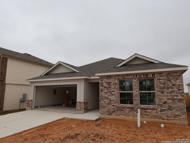 In-progress construction of a new home in Paloma Park, Converse, TX (Image 26). In-progress construction of a new home in Paloma Park, Converse, TX (Image 26).