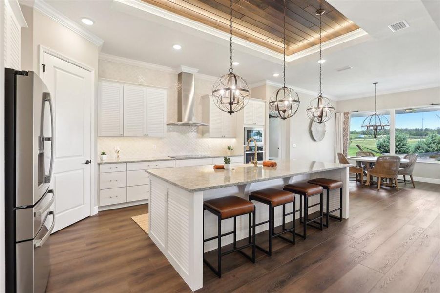 Furnished interior view inside a new home in , Lady Lake (Image 16).