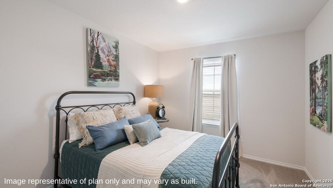 Furnished interior view inside a new home in Langdon, San Antonio (Image 18).