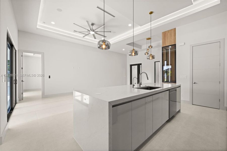 Furnished interior view inside a new home in , Cape Coral (Image 12).
