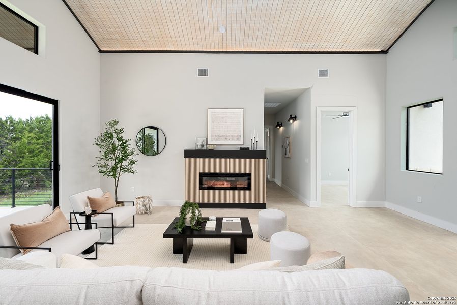 Furnished interior view inside a new home in , San Antonio (Image 7).