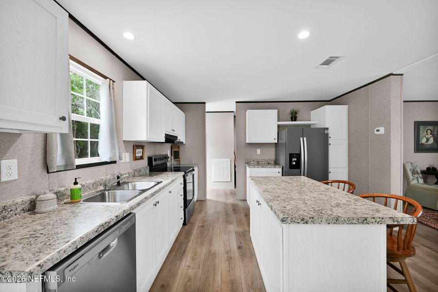 Furnished interior view inside a new home in , Hawthorne (Image 10).