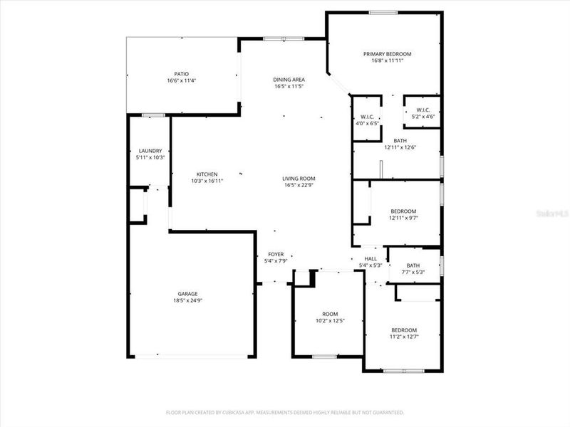 2D floor plan layout of this home in , Port Charlotte, FL (Image 5).