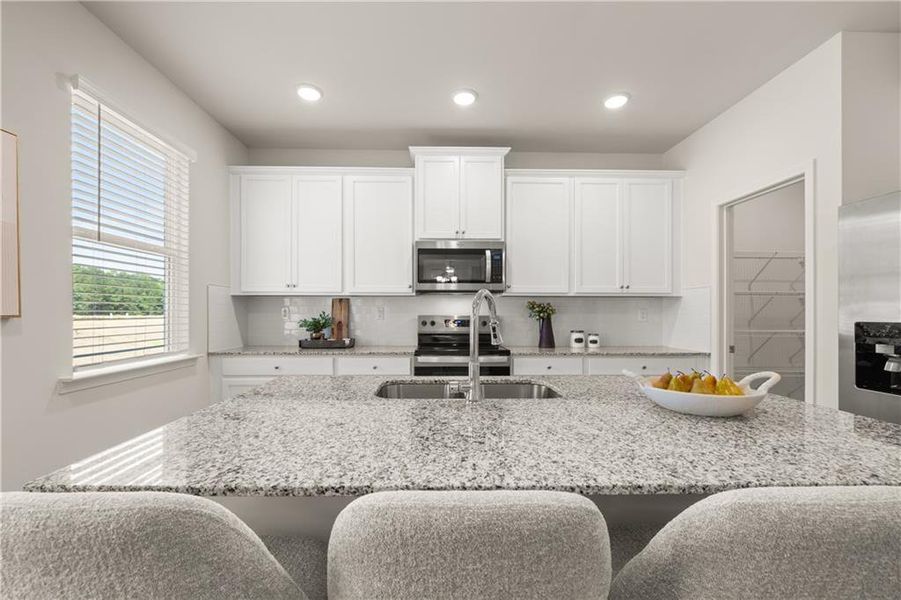 Furnished interior view inside a new home in Kingsmere Estates, Loganville (Image 12).
