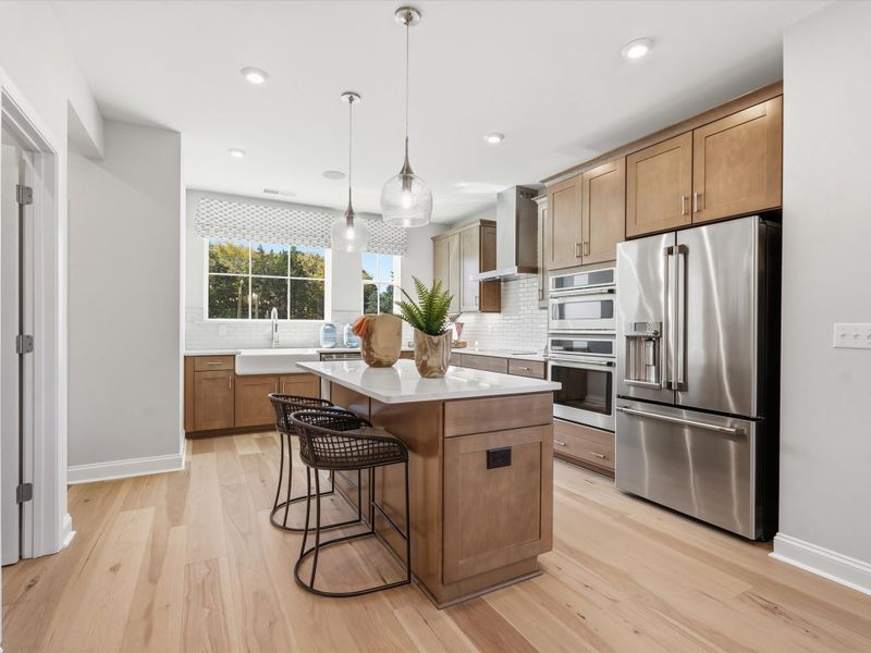 Furnished interior view inside a new home in Bellflower, Charlotte (Image 10).