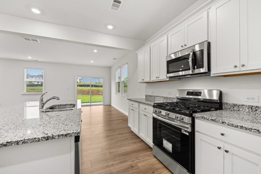 Furnished interior view inside a new home in Timber Ridge: Timber Ridge 42', Douglasville (Image 5). Furnished interior view inside a new home in Timber Ridge: Timber Ridge 42', Douglasville (Image 5).