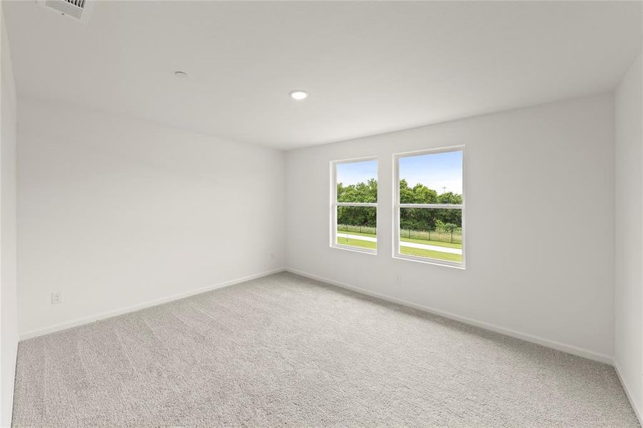 Spacious, unfurnished interior of a new home in Coyote Meadows, Anna (Image 22). Spacious, unfurnished interior of a new home in Coyote Meadows, Anna (Image 22).