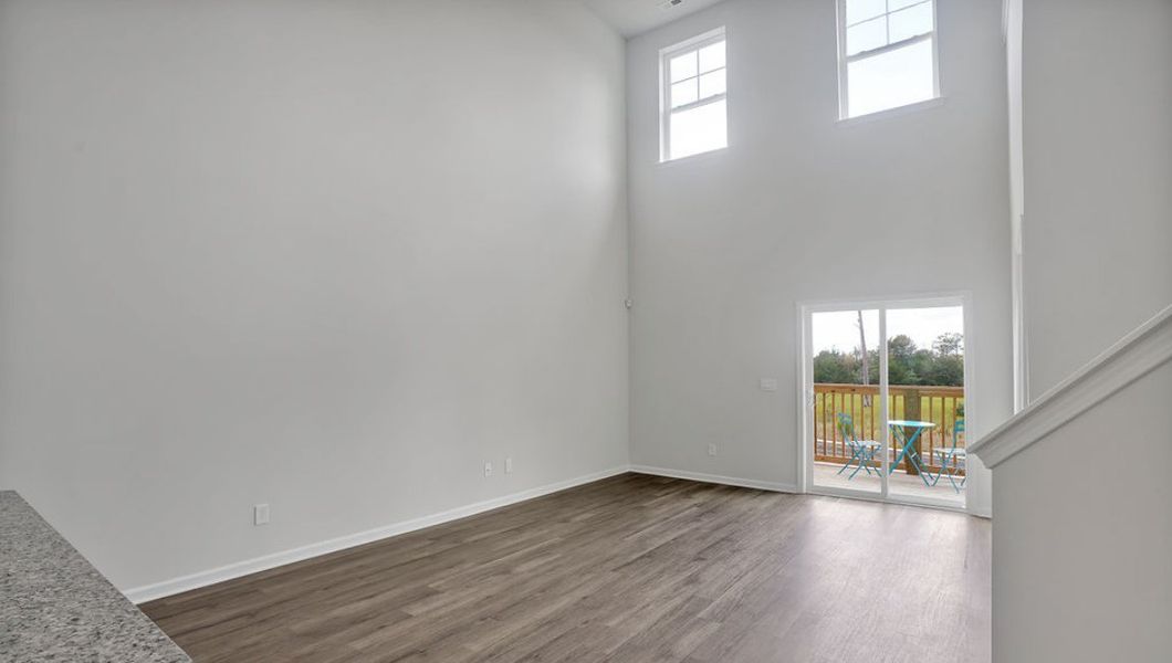 Spacious, unfurnished interior of a new home in Indigo Preserve Townhomes, Leland (Image 13).