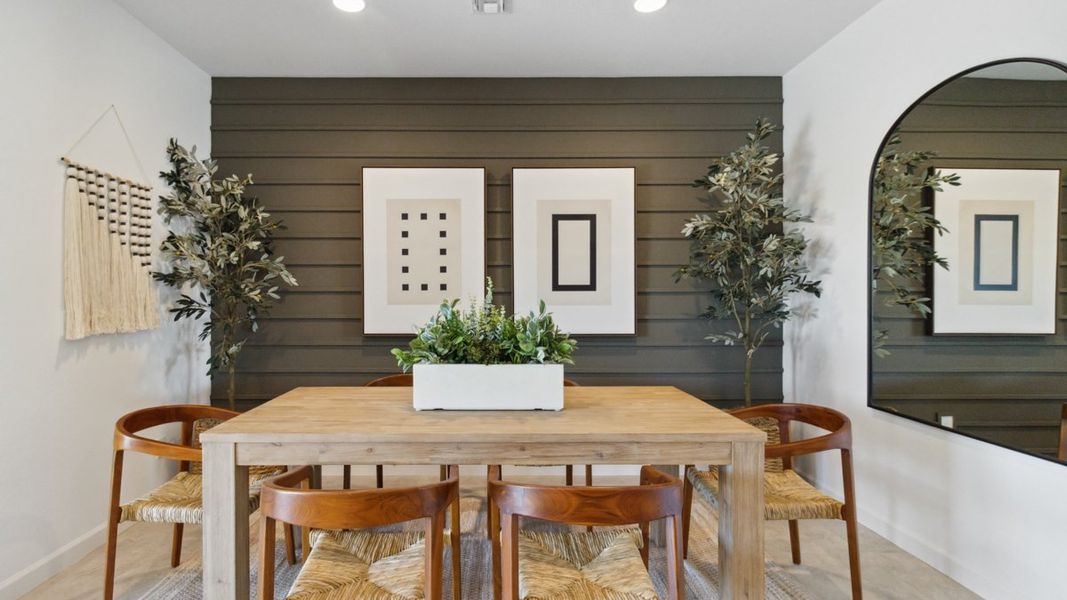 Furnished interior view inside a new home in Heartland Ranch, Coolidge (Image 10).
