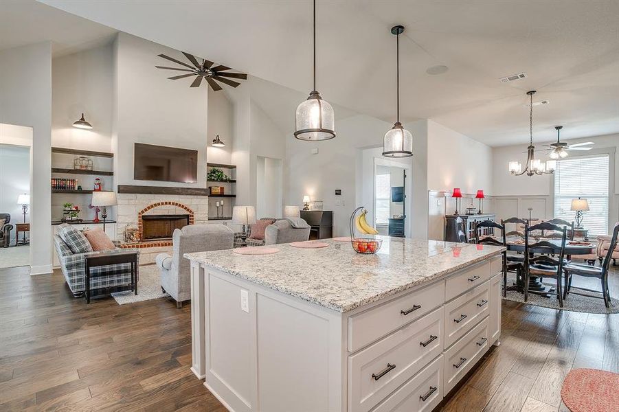 Furnished interior view inside a new home in , Waxahachie (Image 38).