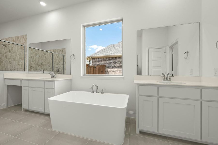 Furnished interior view inside a new home in Westside Preserve, Midlothian (Image 17).