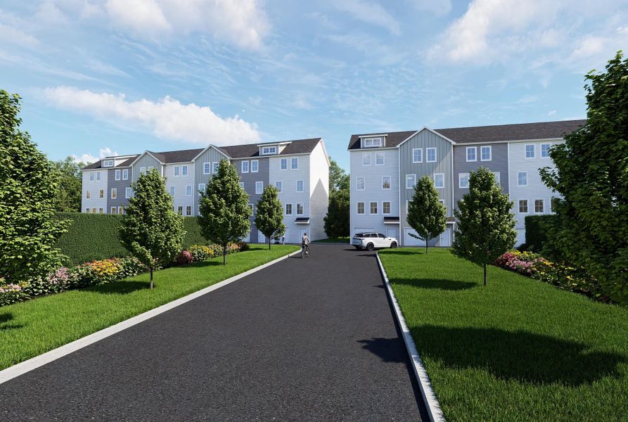 Front exterior of a new home in , North Charleston, SC, highlighting curb appeal (Image 25).