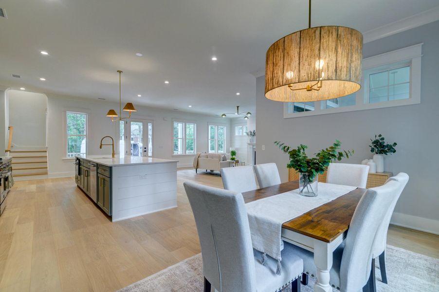 Furnished interior view inside a new home in , Hollywood (Image 5).