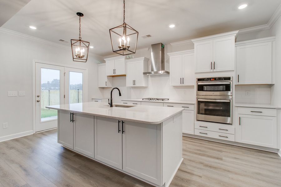 Furnished interior view inside a new home in Hendrix Farms, Lexington (Image 7). Furnished interior view inside a new home in Hendrix Farms, Lexington (Image 7).