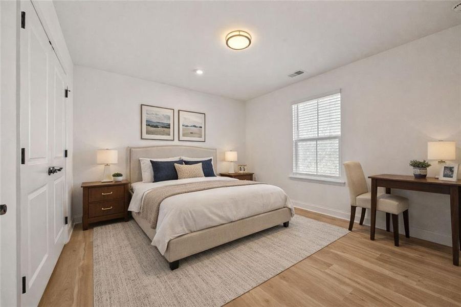 Furnished interior view inside a new home in , Cumming (Image 16).