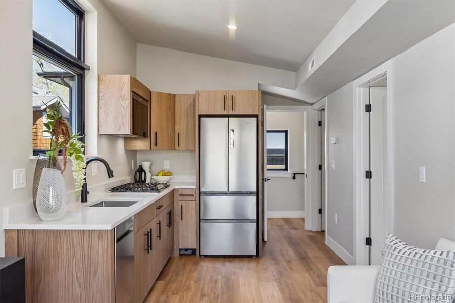 Furnished interior view inside a new home in , Denver (Image 26).