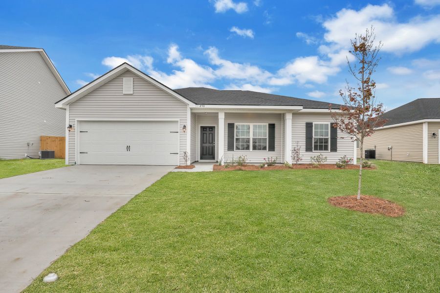 Representative exterior photo of a completed home built from the The Brunsen by RTS Homes in Doctor's Creek, Ludowici, GA (Image 20).