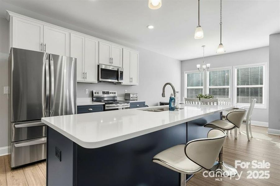 Furnished interior view inside a new home in , Maiden (Image 4).