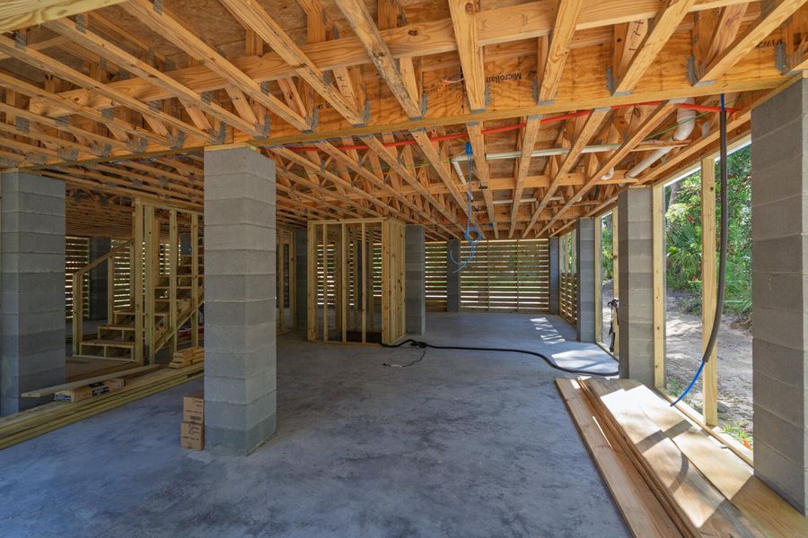 In-progress construction of a new home in , Edisto Island, SC (Image 4). In-progress construction of a new home in , Edisto Island, SC (Image 4).