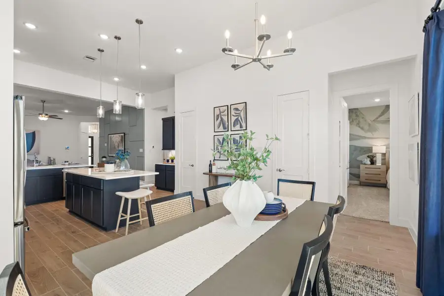 Furnished interior view inside a new home in Mulberry Farms, Santa Fe (Image 13). Furnished interior view inside a new home in Mulberry Farms, Santa Fe (Image 13).