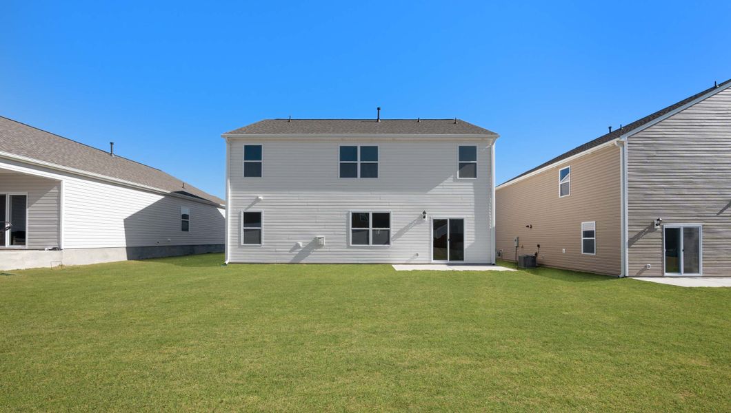 Exterior details and patio area of a home in Woodglen, Piedmont (Image 3). Exterior details and patio area of a home in Woodglen, Piedmont (Image 3).