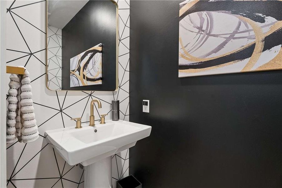 Furnished interior view inside a new home in , Atlanta (Image 14).