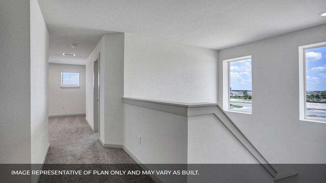 Spacious, unfurnished interior of a new home in Frontier, Mustang Ridge (Image 12).
