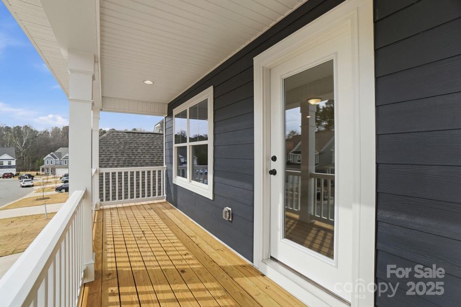 Exterior details and patio area of a home in Carrington, Stanley (Image 30).