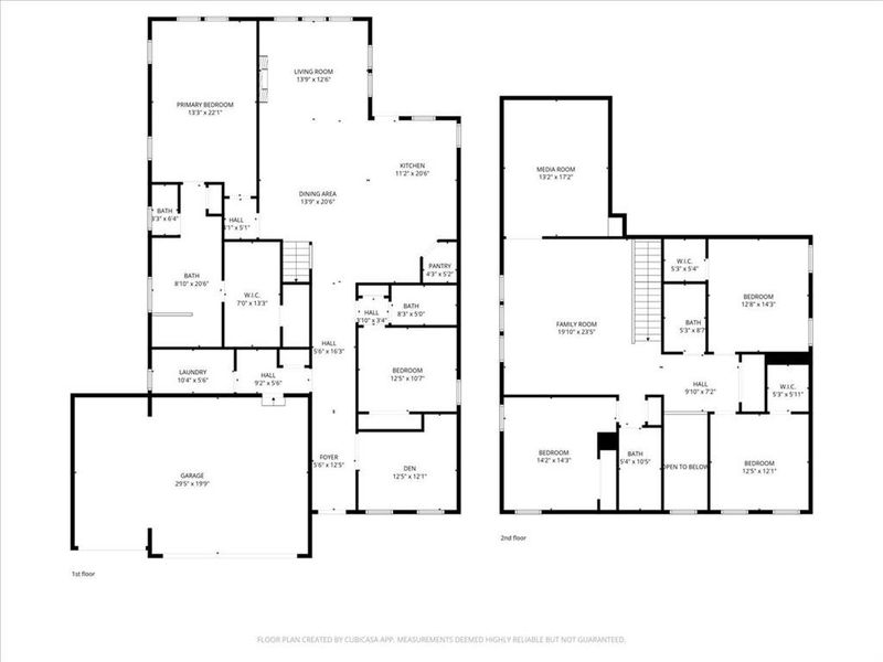 2D floor plan layout of this home in , Fort Worth, TX (Image 5).