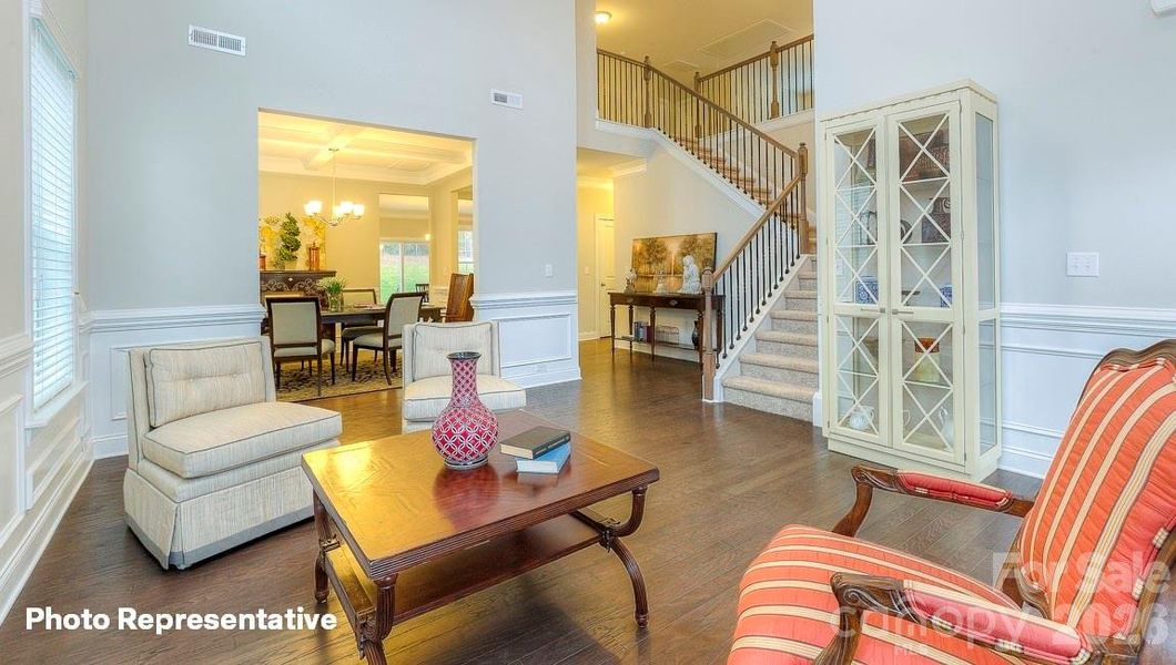 Furnished interior view inside a new home in Sylvan Creek, Denver (Image 30).