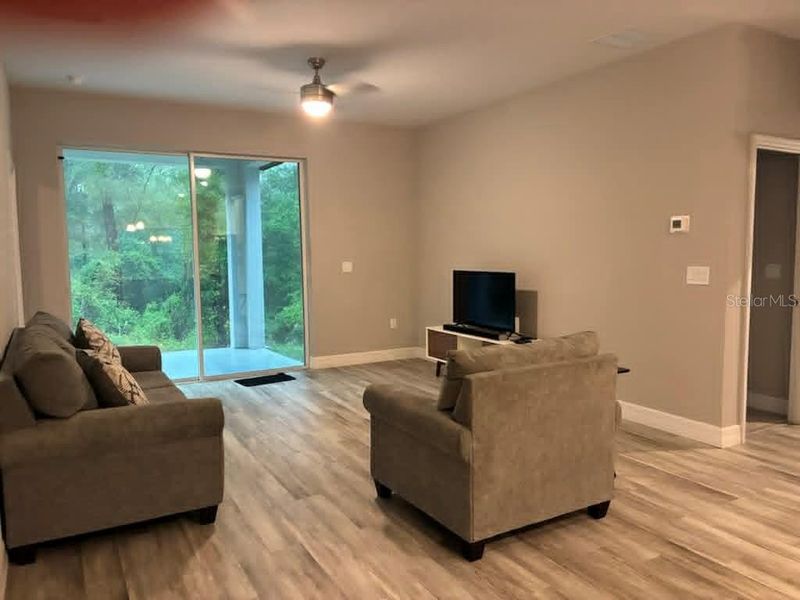 Furnished interior view inside a new home in , Citrus Springs (Image 7).