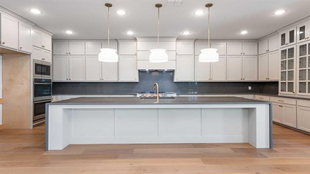 Furnished interior view inside a new home in Fields 60', Frisco (Image 8). Furnished interior view inside a new home in Fields 60', Frisco (Image 8).