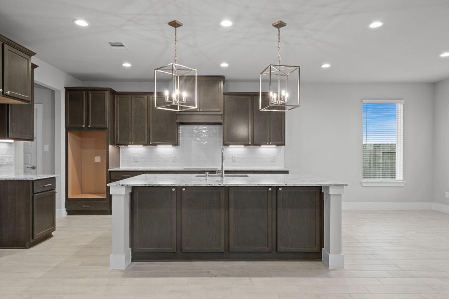 Furnished interior view inside a new home in Briarwood Crossing, Rosenberg (Image 12).