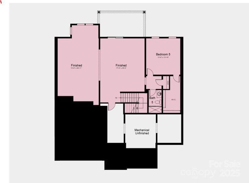 Structural options added include: Finished walkout basement, gas fireplace, walk-in shower at primary suite, and screened covered patio.