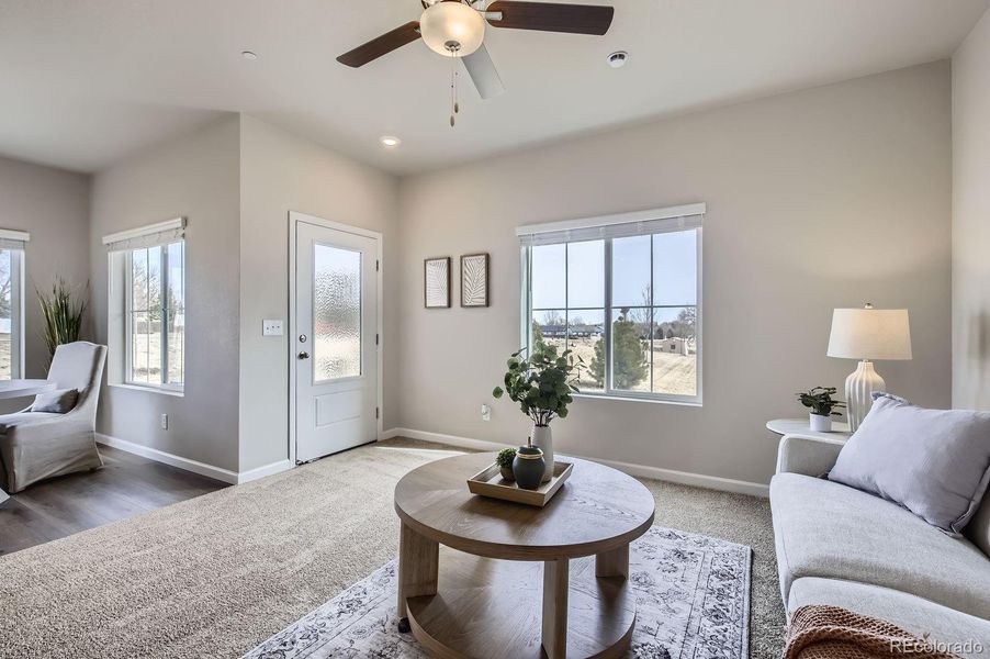 Furnished interior view inside a new home in Johnstown Village, Johnstown (Image 18).