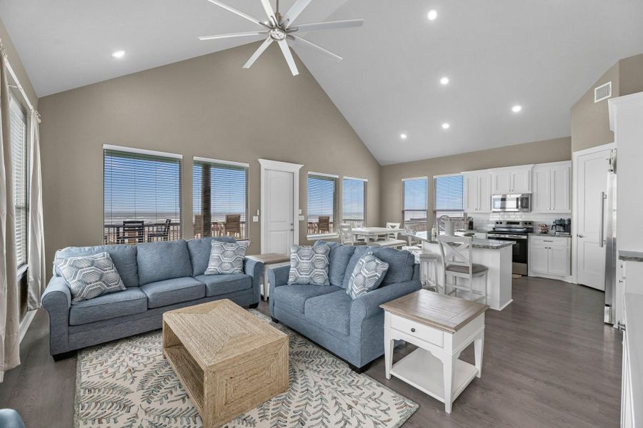 Furnished interior view inside a new home in , Freeport (Image 6). Furnished interior view inside a new home in , Freeport (Image 6).