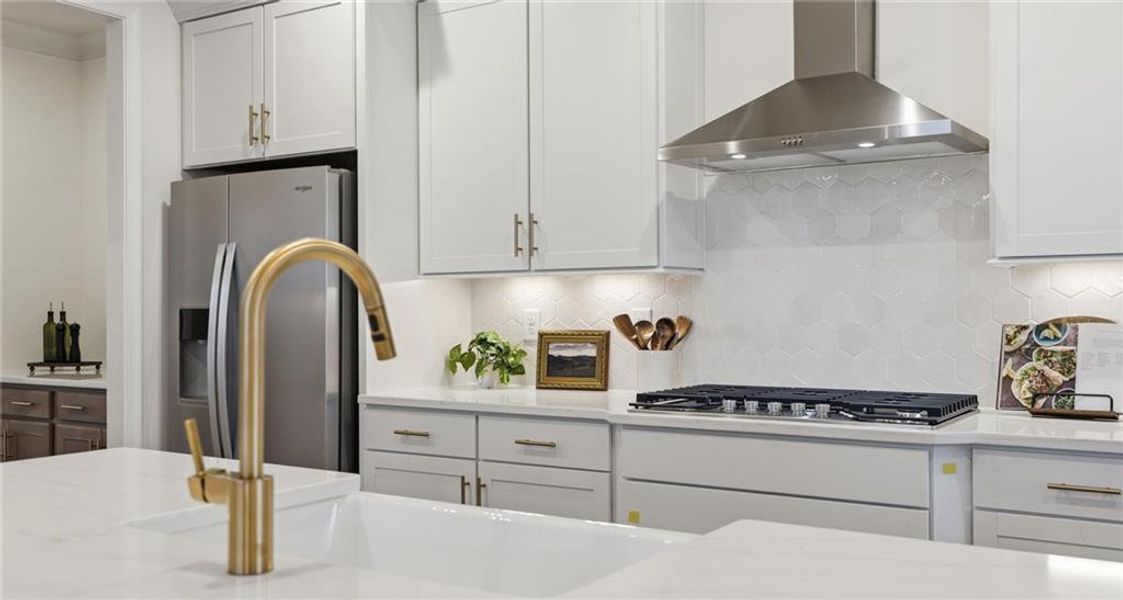 Close-up of interior finishes inside a home in , Dawsonville (Image 23).