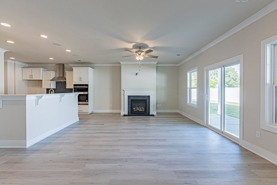 Representative unfurnished interior of a home built from the Barnard II by Great Southern Homes in Shady Grove, Conway (Image 23).