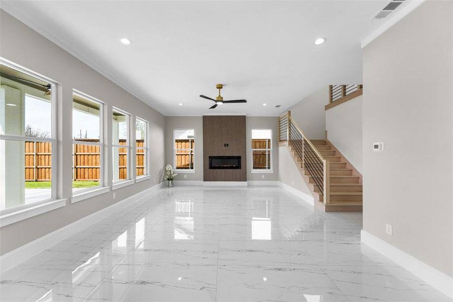 Spacious, unfurnished interior of a new home in , Dallas (Image 26). Spacious, unfurnished interior of a new home in , Dallas (Image 26).