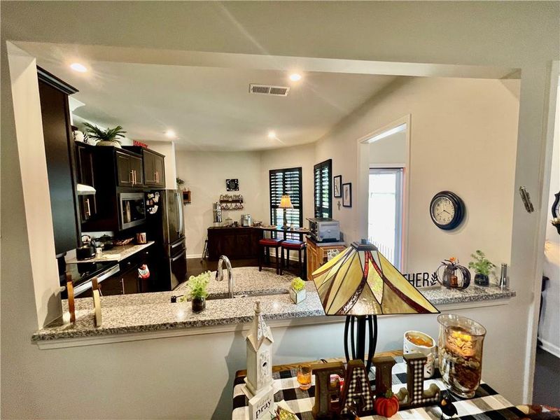 Furnished interior view inside a new home in , Hoschton (Image 30).