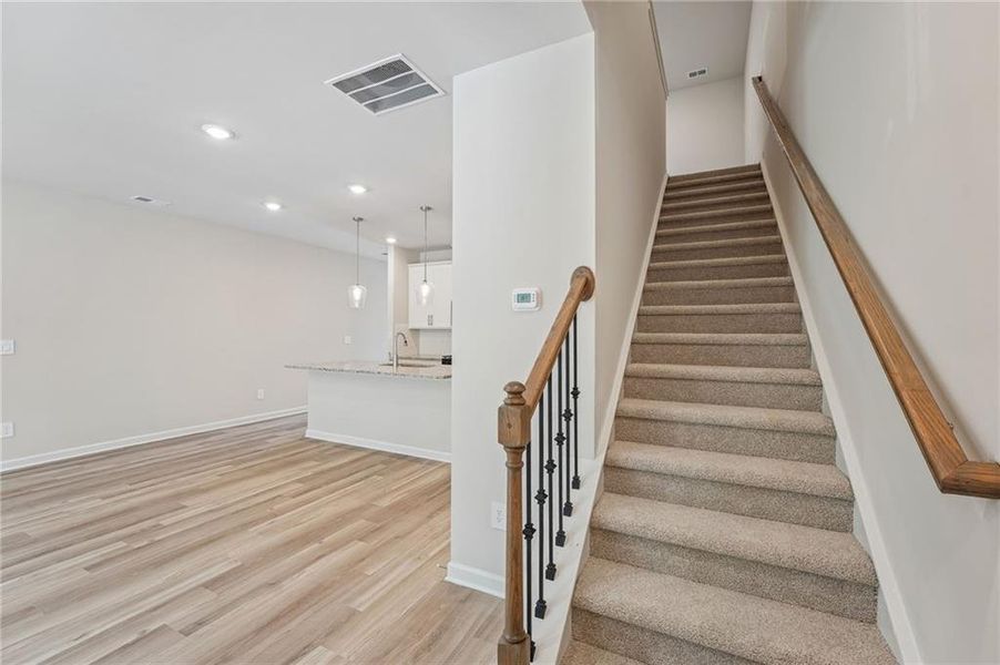 Spacious, unfurnished interior of a new home in Artisan Walk, Fairburn (Image 33). Spacious, unfurnished interior of a new home in Artisan Walk, Fairburn (Image 33).