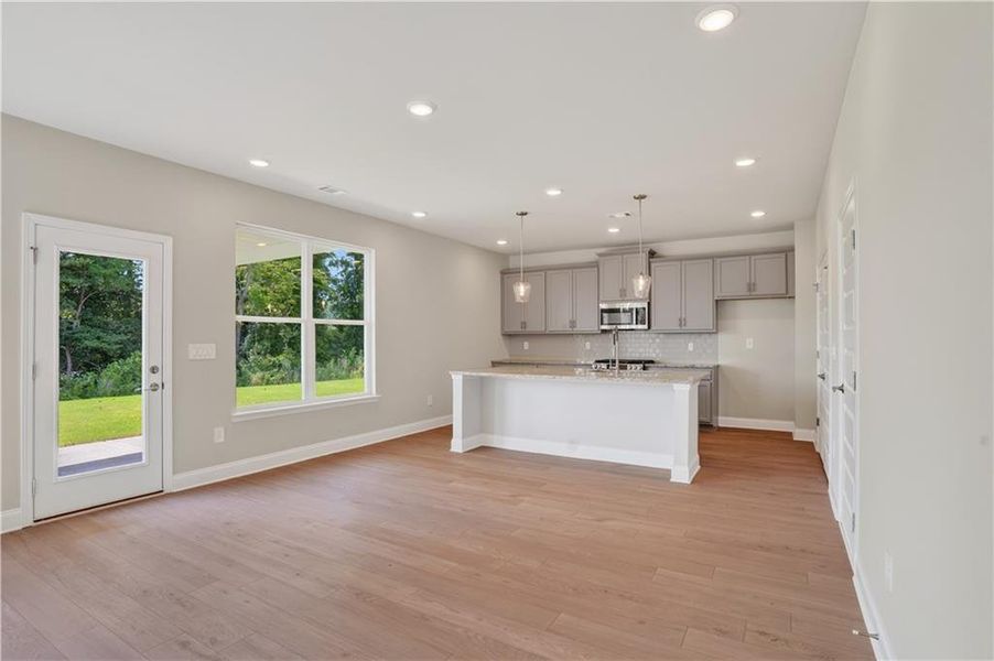 Spacious, unfurnished interior of a new home in Austin Ridge, Commerce (Image 19). Spacious, unfurnished interior of a new home in Austin Ridge, Commerce (Image 19).
