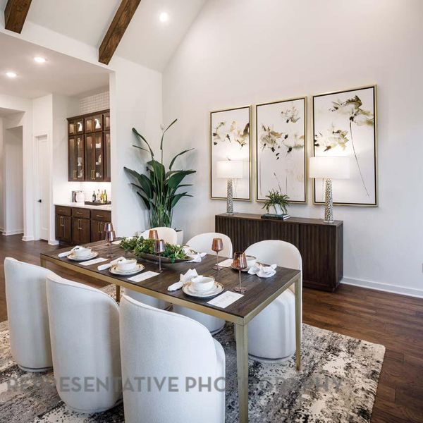 Furnished interior view inside a new home in Broken Oak, Georgetown (Image 25). Furnished interior view inside a new home in Broken Oak, Georgetown (Image 25).