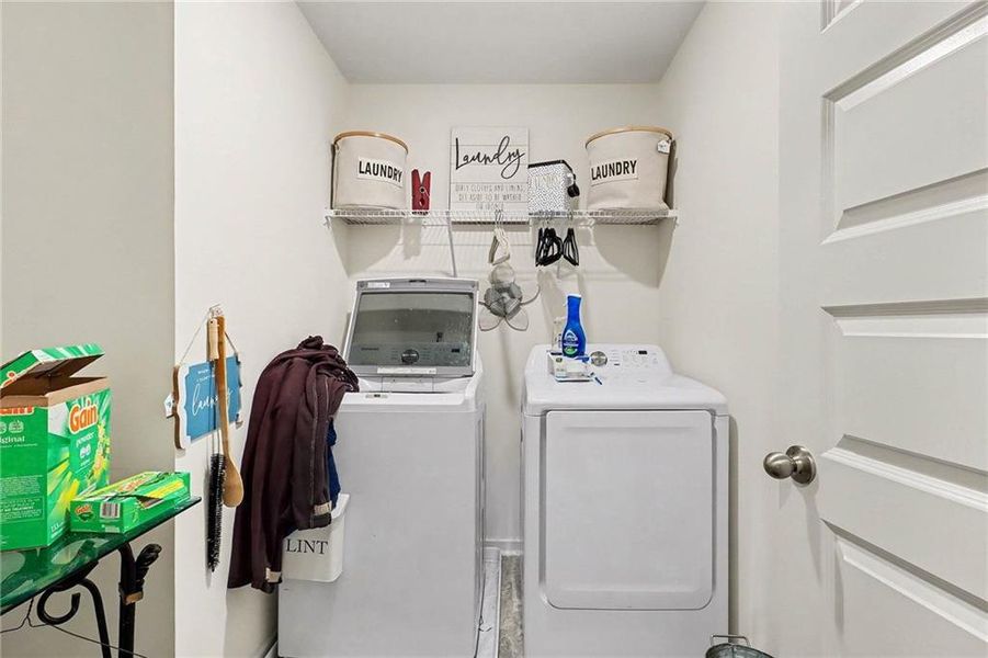 Furnished interior view inside a new home in , Lithonia (Image 31).