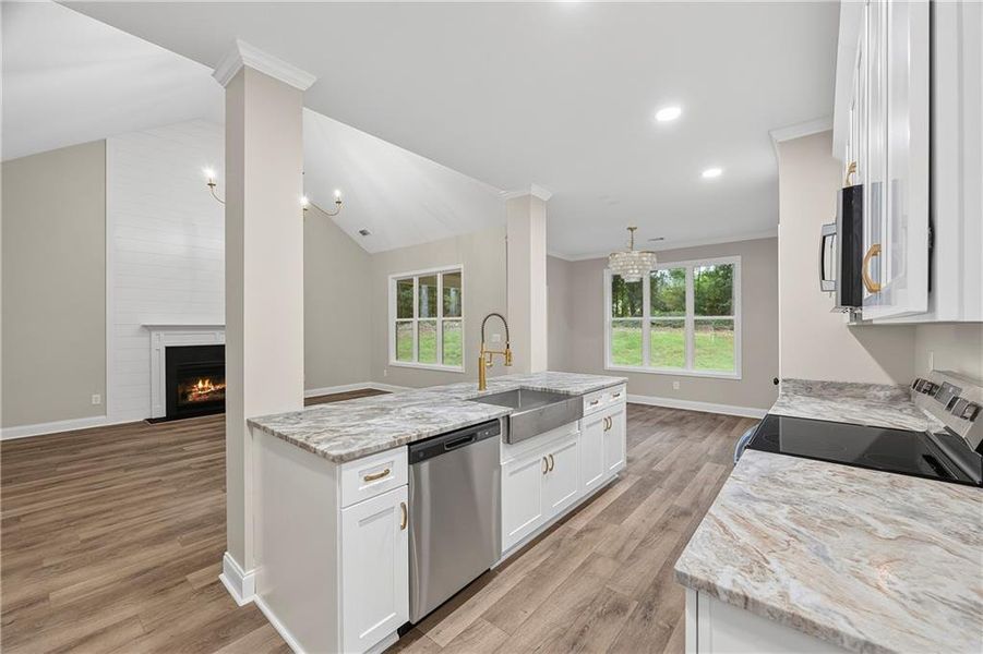 Furnished interior view inside a new home in , Nicholson (Image 8).