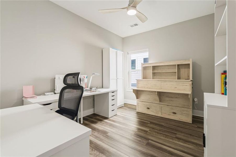 Furnished interior view inside a new home in Crescent Pointe at Great Sky, Canton (Image 39).