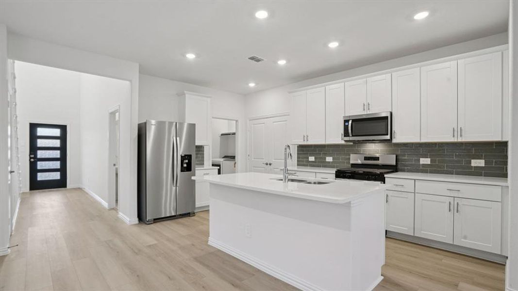 Photo is not of the actual home, but is an inspirational photo of builder’s model home and may depict options, furnishings, and/or decorator features that are not included.