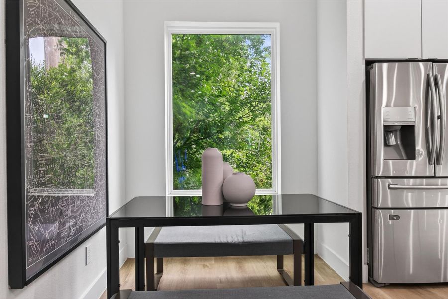 Furnished interior view inside a new home in , Houston (Image 22).